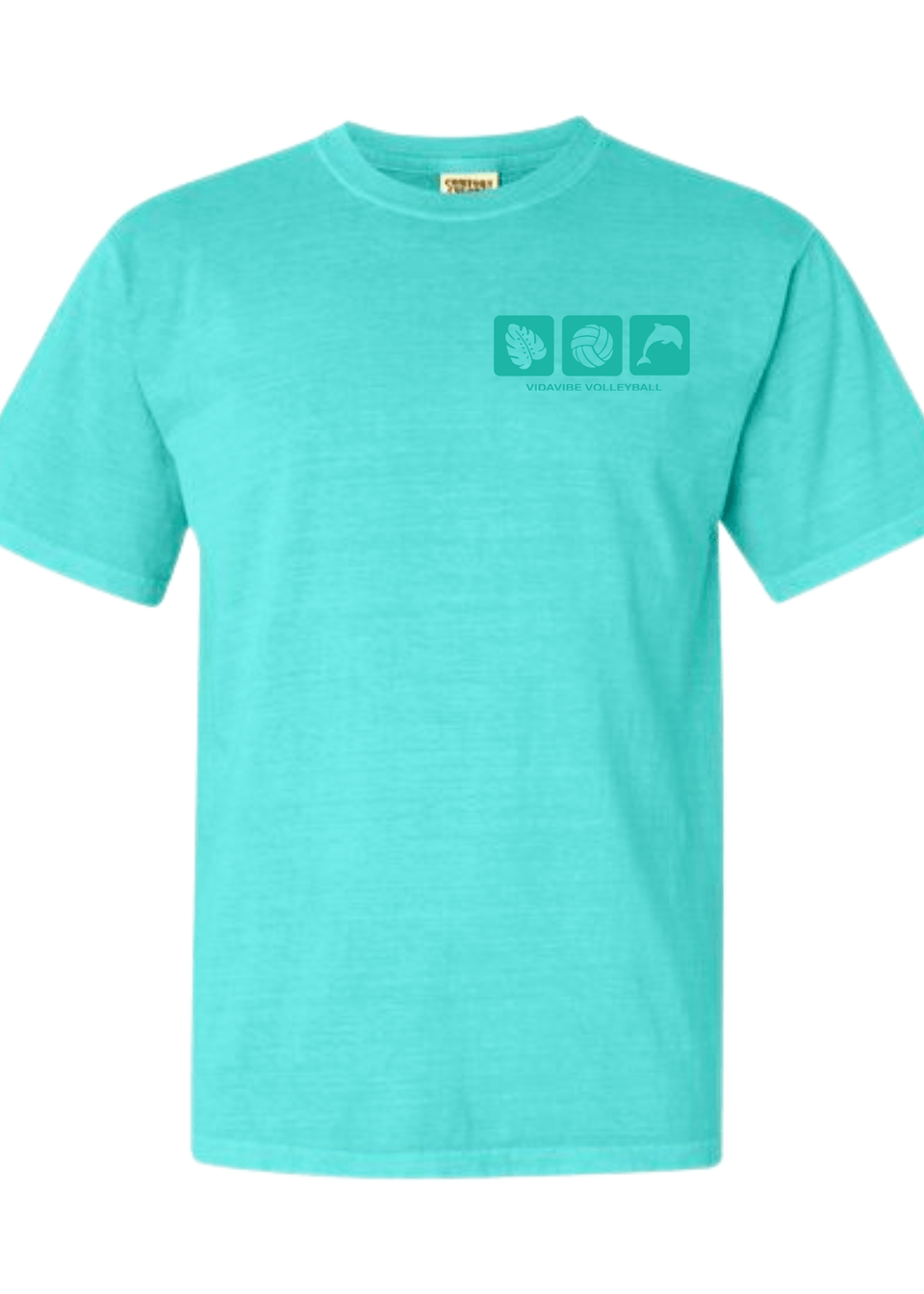 Teal Coastal Vibes Tee